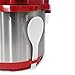 Elite Platinum EPC-414R 4 Quart Electric Pressure Cooker, Red (Stainless Steel)