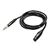 Cable Matters 6.35mm (1/4 Inch) TRS to XLR Cable - 6ft, Male to Female, XLR to 1/4 Cable