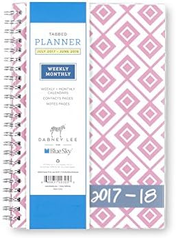 Dabney Lee for Blue Sky "Lucy" 5 x 8 Weekly/Monthly Planner, Jul 2017 to Jun 2018
