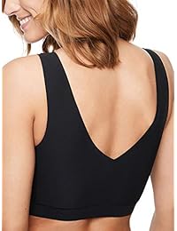 Chantelle Sujetador de cuello en V acolchado y elástico para mujer