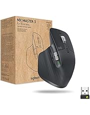 Logitech MX Master 3 for Business, Wireless Mouse, Logi Bolt Technology, Bluetooth, MagSpeed Scrolling, Ergonomic, Rechargeable, Globally Certified, PC/Mac/Linux - Graphite (Renewed)