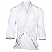 FitsT4 Karate Uniform with Belt 7.5oz Elastic Drawstring Lightweight Martial Arts for Adults & Kids White,000-5
