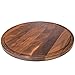 Made in USA Walnut Cutting Board by Virginia Boys Kitchens - Butcher Block made from Sustainable Hardwood (Round - 13.5)
