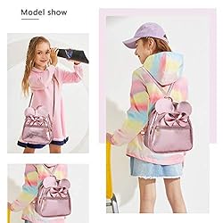 KL928 Girls Bowknot Polka Dot Cute Mini Backpack