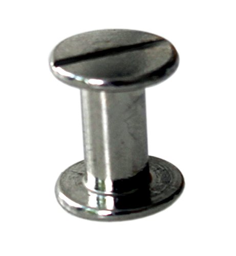 NDC 3/8 inch Stainless Steel Chicago Screws Binder Posts 25 Sets