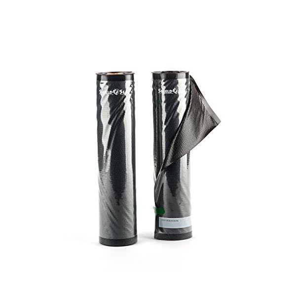 11-x-195-Clear-Black-Vacuum-Sealer-Rolls-SNS100-Food-Storage-Saver-Heavy-Duty-Bags-Sous-Vide