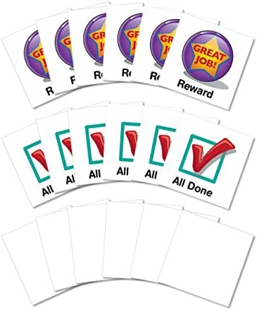 SchKIDules 18Pc Accessory Pack:Reward, All Done and Blanks Triple Pack Activity Magnets