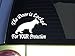 EZ-STIK Door is Locked GSDJ120 6x6 inch Sticker schutzhund Decal