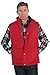 Gioberti Mens Padded Vest with Flannel Lining