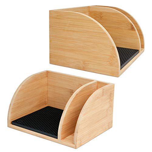 Hoovy Caddy for Chemex Coffeemaker Luxurious Bamboo Wood Coffee Maker