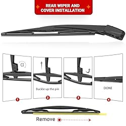 RAINTOK Windshield Wiper Blades Replacement for