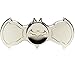 Batman Fidget Spinner. BRASS, Metal, Silver Bat Shaped Fidget Hand Spinner. SOLID, Durable. Stress Reducer & Perfect for ADHD, ADD, Anxiety. 100% Satisfaction Guarantee