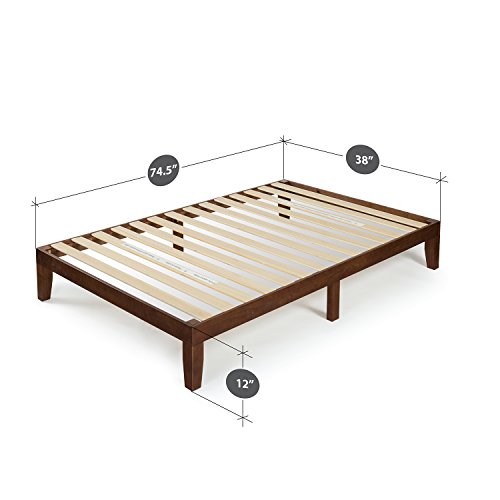 ZINUS Marissa Wood Platform Bed Frame / No Box Spring Needed / Wood
