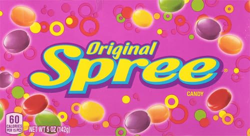 SPREE CANDY THEATER BOX, ORIGINAL, 5 OUNCE