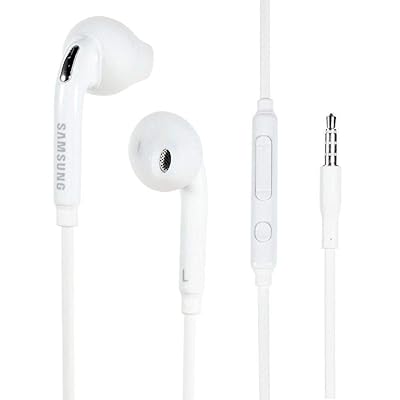 Samsung White In-Ear Headphones with Microphone and Bahrain Ubuy