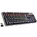 G-Cord Wireless Mechanical Rechargable Keyboard with LED Backlit for Gaming or Office (104 Key)