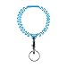 Nite Ize KWB-03-R6 Key Band-It, Stretch Wristband Key Chain With S-Biner Clip, Blue