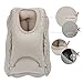 homesky Inflatable Travel Pillow, Airplane Pillow, Traveling Pillow, Neck Pillow for Airplane, Travel Pillows for Airplanes for Fully Support, Fast Inflating Nap Pillow