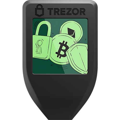 Trezor Model T - Crypto Hardware Wallet with LCD Touchscreen, Protecting Bitcoin & 1000's of Coins with Maximum Security