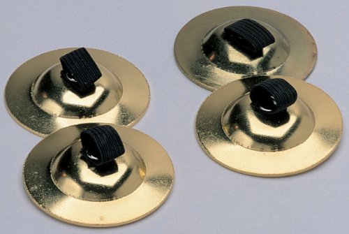 HOHNER Kids Set of 4 Finger Cymbals Brass