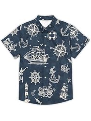 Hawaiian Shirts for Men Summer Beach Casual Short