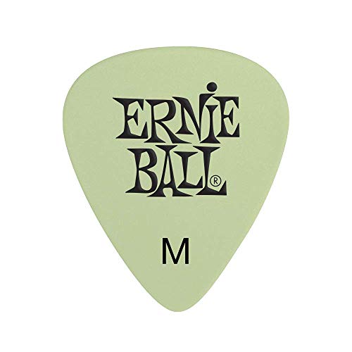 Ernie Ball Super Glow Cellulose Medium bag of 12