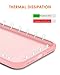 DTTO Compatible with iPhone XR Case, [Romance Series] Silicone Case with Hybrid Protection for iPhone XR 6.1 Inch - Crystal Pink