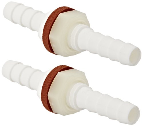 Thermo Scientific Nalgene 6149 0002 2 Hose Connections with Olive Pattern, 1/4-Inch (Pack of 24)