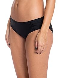 Ocean Blues Braguitas de bikini de baño con pliegues estándar para dama