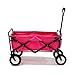 Pink Mac Sports Collapsible Folding Utility Wagon Garden Cart Shopping Beach