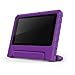 BLUEWIND All New Fire 7 2017 Case, Protective Kids Case for Fire 7 2017 Tablet (7th Generation, 2017 Release) Light Weight Shock Proof with Handle Stand Kids Case Cover for Fire 7 2017 Tablet,Purple