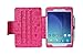TAB A 8.0 case, Samsung Galaxy TAB A 8.0 inch SM-T350 case by i-UniK Slim Folio Case w/Auto Sleep Awake [Bonus Stylus] (Cute Pink)