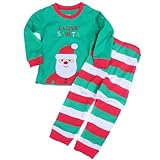 Toddler Kid Boys Girls Christmas pajama T shirt+long pants YSQA7481