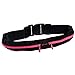 Mega Special - Women Waist Pack for iPhone 6S, 5 or Samsung Galaxy S6 and Running Gear, Small fanny belt for iPod best for your music run - Govivo (Pink)