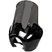 Krator Black & Smoke Tall Fairing Windshield Club Style Kit for 1999-2005 Harley-Davidson Dyna with Bottom Mount Headlight - Modification Required