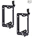 iMBAPrice LV1-2PK  Single Gang (1-Gang) Low Voltage Mounting Bracket - Black (Pack of 2) primary
