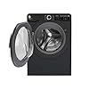 Hoover-H-Wash-500-HW411AMBCB-Freestanding-Washing-Machine-Large-Capacity-10-kg-1400rpm-Black Hoover H-Wash 500 HW411AMBCB Freestanding Washing Machine, Large Capacity, 11kg, 1400rpm, Black, Decibel rating: 50, EU…