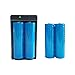 4PCS 3.7V 18650 Rechargeable 6000mAh Li-ion Lithium Battery Batteries with 18650 Battery Charger for LED Flashlight Headlamp