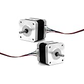 (Pack of 2pcs) NEMA17 Stepper Motor High Torque Bipolar DC Step Motor Kit for CNC XYZ 3D Printer