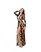 Dreamgirl Women's Lace Sheer Peignoir Gown and Lace G-String Set