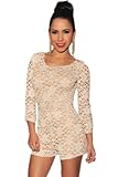 made2envy Lace Nude Illusion Knotted Key-Hole Back Romper