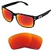 Tintart Performance Replacement Lenses for Oakley Holbrook Sunglass Polarized Etched-Fire Red