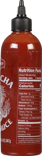 DYNASTY SRIRACHA CHILI SAUCE 20 OZ