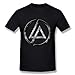 Xinda Men's Linkin Park Logo T-shirt