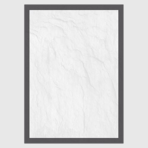 Designpapier Trauer Marmoriert Mit Rahmen Din A5 25 Blatt Amazon De Kuche Haushalt