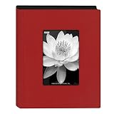 Pioneer Photo Albums Mini Frame Cover Photo Album, Holds 24 Photos, Red, 4" x 6"