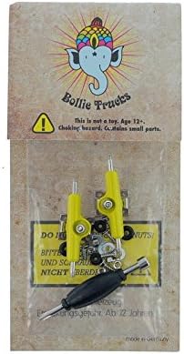 Bollie Color Line yellow Fingerboard Trucks