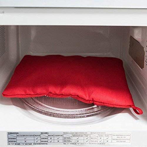 Pack of 4 Microwave Potato Cooker Dropbyy Reusable Microwave Bag for Potato Express Pouch Cooking in Just 4 Minutes Red - Thumbnail 4