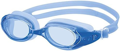 Montana Prescription Swimming Goggles with Distance Correction (Blue, -4.50)