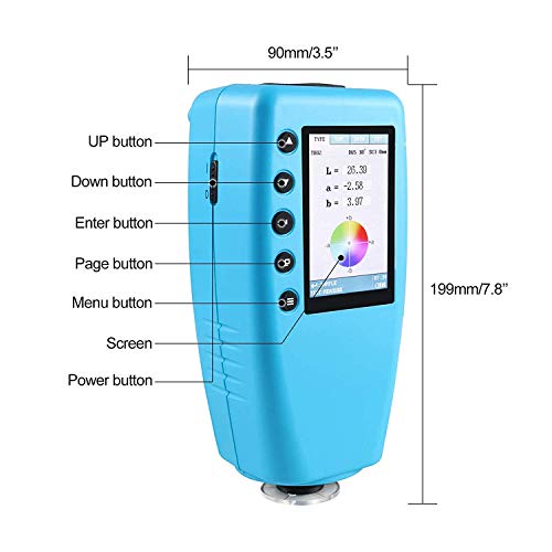 Handheld Color Analyzer Digital Precise Colorimeter WR10QC Precision